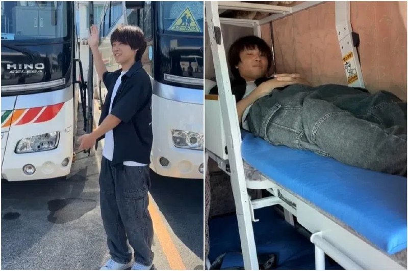 日本推出首条平躺座椅夜间巴士线路日本首个配备平躺座椅的夜间巴士服务星期六（12月6日）在日本西部开通，乘客可在往返东京约10小时的旅程中放松身心