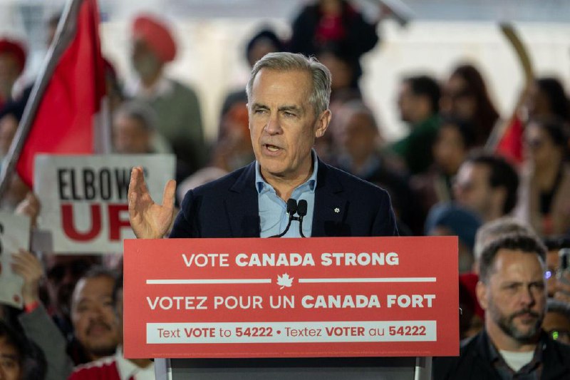 加拿大大选在即 卡尼与对手角力冲刺加拿大联邦第45届大选将在星期一（4月28日）登场，两位主要总理候选人展开最后冲刺，自由党总理卡尼的民调支持率保持领先