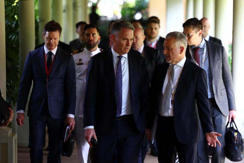 五角大楼：美国要求澳洲将国防开支提高至GDP3.5%美国国防部说，美国国防部长赫格塞斯在与澳大利亚国防部长马尔斯会晤时，要求澳洲将国防开支提高至国内生产总值（GDP）的3.5%