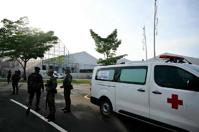 气候大会现场早前失火 蓝区现已重开巴西贝伦举行的气候变化大会蓝色区会场失火，无人在这场火患中烧伤，蓝色区已重新开放