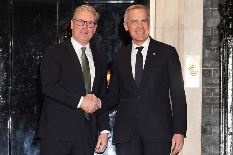 加拿大和英国将加强国防与商业联系加拿大总理卡尼和英国首相斯塔默星期一（5月12日）通话，两人同意加强双方贸易、商业和国防关系