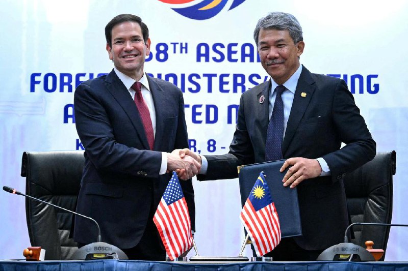 美国马来西亚签署民用核能合作谅解备忘录马来西亚与美国签署战略民用核能合作谅解备忘录，以加强全面伙伴关系