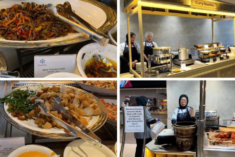 亚细安峰会准备特色餐点 让各国媒体享口福第46届亚细安峰会不仅聚集了亚细安各国领导人和官员，本地与国际媒体也齐聚一堂，采访这一场盛会，大会也为此特别准备了各式菜品，迎合不同国家媒体的口味