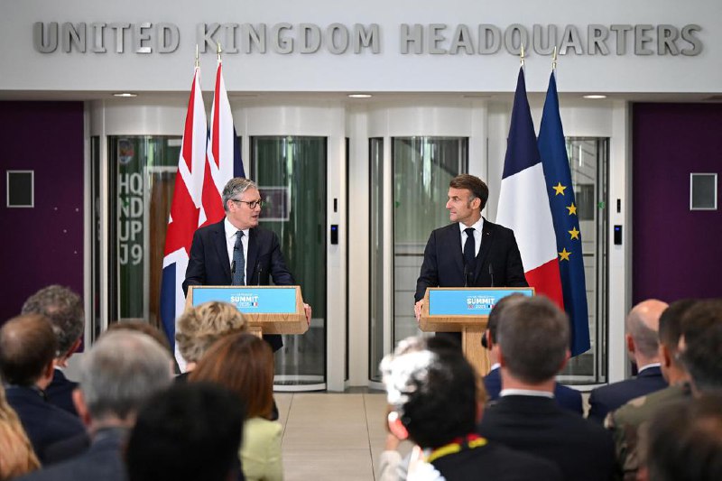 英法首次明确将协调核威慑力量英国和法国同意加强在各自核武库方面的合作，以应对欧洲日益增长的威胁以及围绕两国盟友美国的不确定性