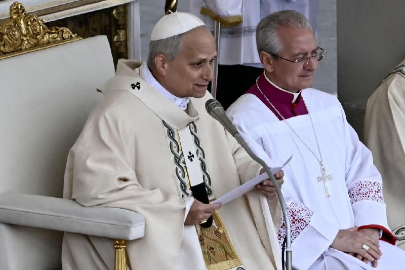 罗马教宗良十四世正式任职据梵蒂冈城消息，罗马新任教宗良十四世已于星期天（5月18日）正式任职