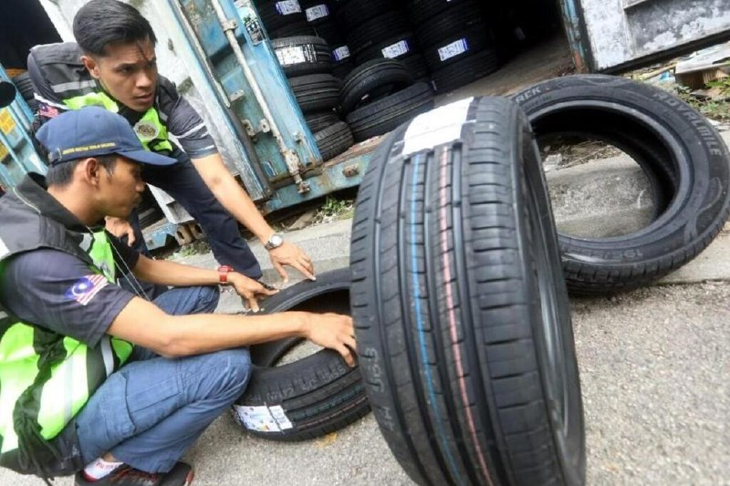 马国严打不合规轮胎马来西亚反贪污委员会星期一（9月29日）联合多个政府机构，在全国各地展开取缔不合规及走私轮胎行动