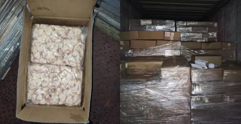 罗厘由狮城运29吨鸡屁股未合法申报 入新山时全数充公一辆罗厘企图从新加坡运载重达29吨公斤，共计2241箱鸡屁股进入柔佛州，却因没有向当局申报，在新马第二通道关卡遭柔州检疫与检验局截查时全数充公，司机也被扣查