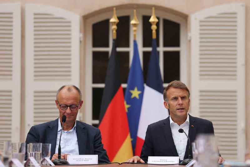 马克龙：法德致力于让欧洲在俄乌冲突中“重新武装自己”法国总统马克龙说，法国和德国致力于让欧洲在俄乌冲突中“重新武装自己”